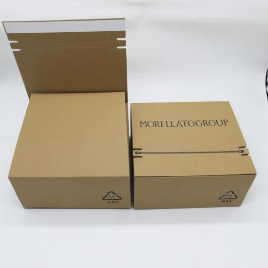 Напечатанная на заказ гофрированная картонная бумага, подарочная почтовая упаковочная коробка