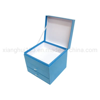 Индивидуальная складная бумажная коробка, роскошная подарочная упаковка, картонная коробка для ювелирных изделий